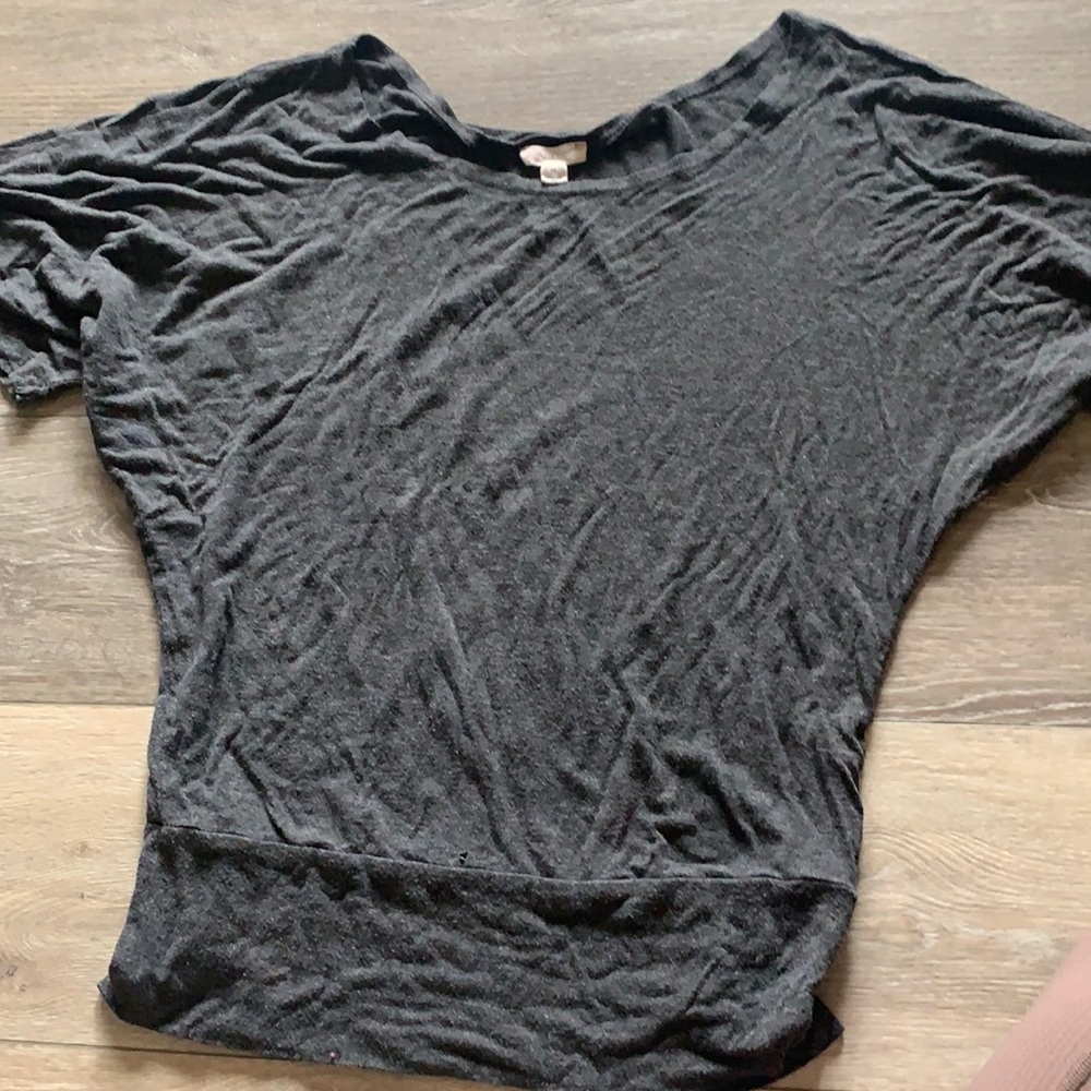 Gray shirt
